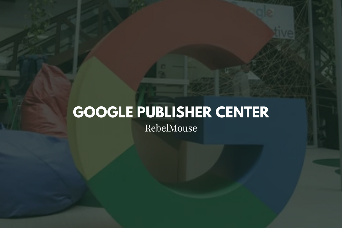 how to set up google publisher center