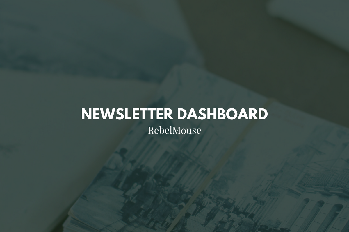 Tour the Newsletter Dashboard